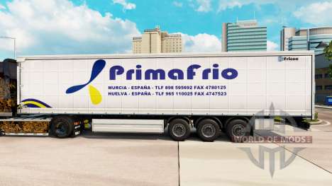 Haut Primafrio Vorhang semi-trailer für Euro Truck Simulator 2