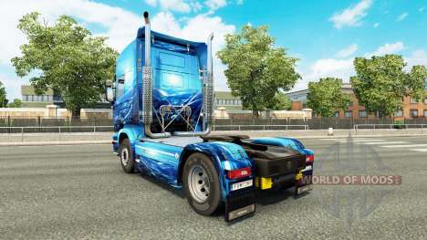 Light Blue skin für den truck-Scania für Euro Truck Simulator 2