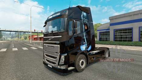 Peau de panthère pour Volvo camion pour Euro Truck Simulator 2