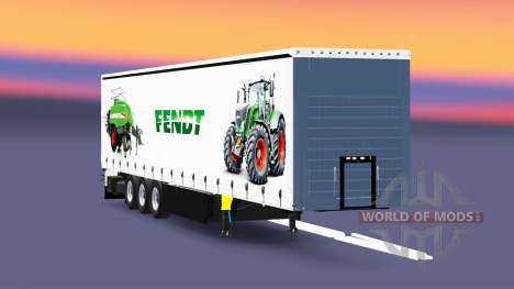 Vorhang semi-trailer Schmitz Cargobull Fendt v2. für Euro Truck Simulator 2
