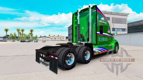 La peau de l'Avantage en tracteur Kenworth T680 pour American Truck Simulator