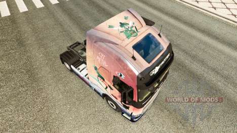 Cpt peau de Métal pour Volvo camion pour Euro Truck Simulator 2
