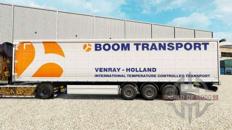 Haut-Boom-Transport auf semi-trailer Vorhang für Euro Truck Simulator 2