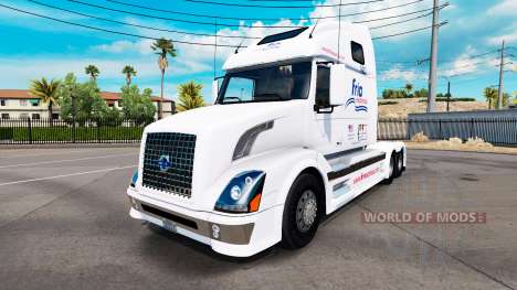 Frio Express de la peau pour les camions Volvo V pour American Truck Simulator