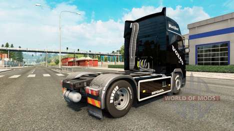 La Perle noire de la peau pour Volvo camion pour Euro Truck Simulator 2