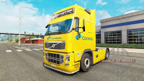 Correios de la peau pour Volvo camion pour Euro Truck Simulator 2