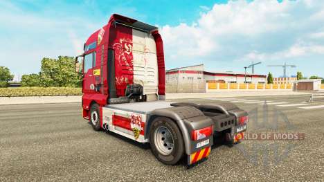 Skin VFB Stuttgart for MAN truck pour Euro Truck Simulator 2