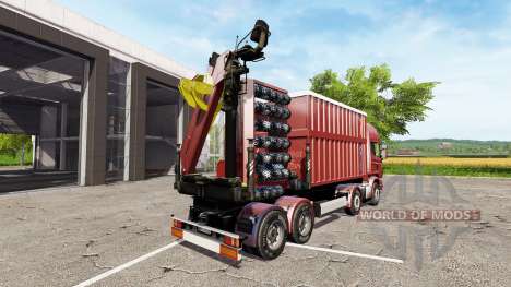 Scania R730 chassis pour Farming Simulator 2017