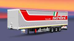 Côté de rideau semi-remorque Schoeni pour Euro Truck Simulator 2