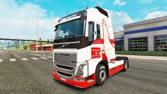 Wolfsburg skin for Volvo truck pour Euro Truck Simulator 2