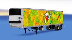 La peau 7up sur frigorifique semi-remorque pour American Truck Simulator