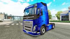 Fantastique Bleu de la peau pour Volvo camion pour Euro Truck Simulator 2