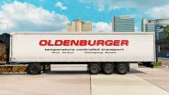 Haut Oldenburger Vorhang semi-trailer für Euro Truck Simulator 2