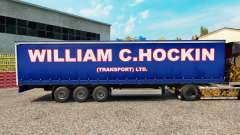 Die William C. Hockin Haut auf dem Anhänger Vorhang für Euro Truck Simulator 2