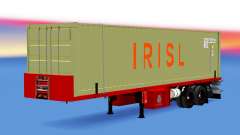Auflieger-container-truck Irisl für American Truck Simulator