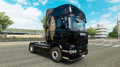 De la peau pour camion Scania pour Euro Truck Simulator 2