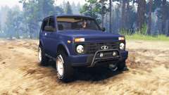 ВАЗ-21214 (Lada 4x4 Urbain) pour Spin Tires