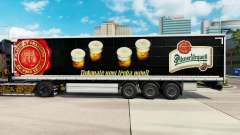 Haut Pilsner Urquell Vorhang semi-trailer für Euro Truck Simulator 2