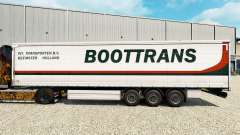 Haut BootTrans auf einen Vorhang semi-trailer für Euro Truck Simulator 2