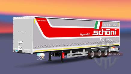 Curtain-side-Sattelanhänger Schoeni für Euro Truck Simulator 2