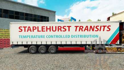 Staplehurst Transite Haut auf dem Anhänger Vorhang für Euro Truck Simulator 2
