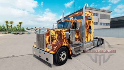 La peau de Rouille sur le camion Kenworth W900 pour American Truck Simulator