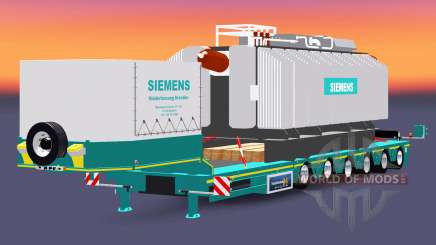 Bas de balayage à la charge du transformateur de Siemens pour Euro Truck Simulator 2