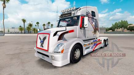 USA Aigle de la peau pour Volvo VNL 670 camion pour American Truck Simulator