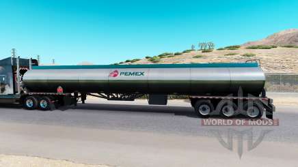 La peau Pemex carburant semi-réservoir pour American Truck Simulator