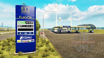 De nouvelles couleurs pour la station de gaz v0.5 pour Euro Truck Simulator 2
