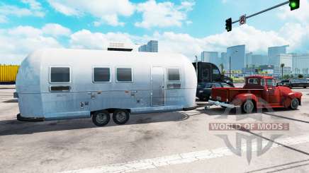 Airstream-trailer im traffic für American Truck Simulator