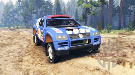 Volkswagen Touareg Dakar Rally für Spin Tires