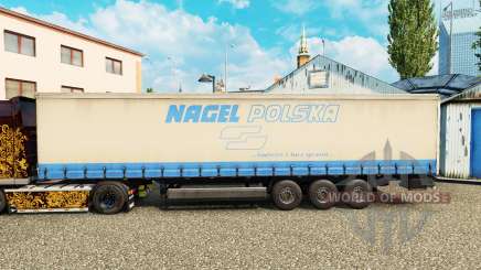 Die Haut auf den Nagel Polska Vorhang semi-trailer für Euro Truck Simulator 2