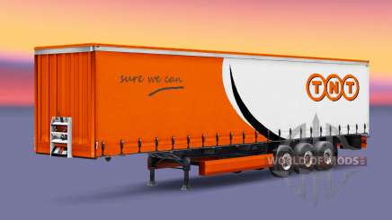 Haut TNT auf einen Vorhang semi-trailer für Euro Truck Simulator 2