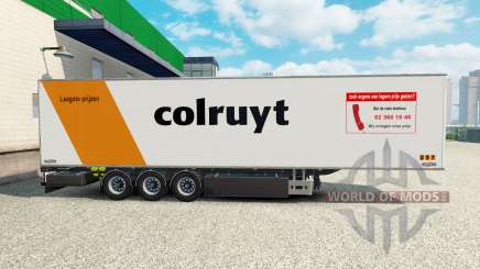 Semi-trailer-Kühlschrank Chereau Colruyt für Euro Truck Simulator 2