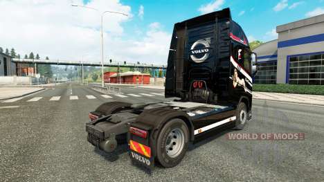 Schnelle Transporte skin für den Volvo truck für Euro Truck Simulator 2