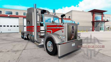 Le Rocker de la peau pour le camion Peterbilt 38 pour American Truck Simulator