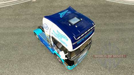 Die Haut auf der Zugmaschine Scania für Euro Truck Simulator 2