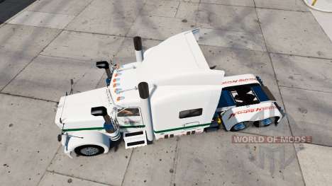 La peau de Krispy Kreme pour le camion Peterbilt pour American Truck Simulator
