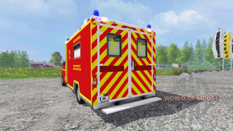 Renault Master Ambulance pour Farming Simulator 2015