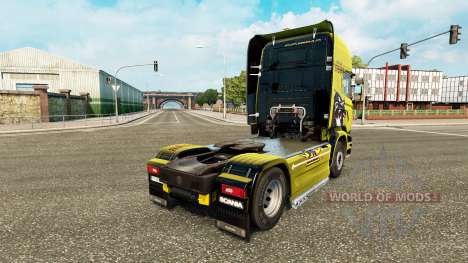 Les Bruins de Boston de la peau pour Scania cami pour Euro Truck Simulator 2