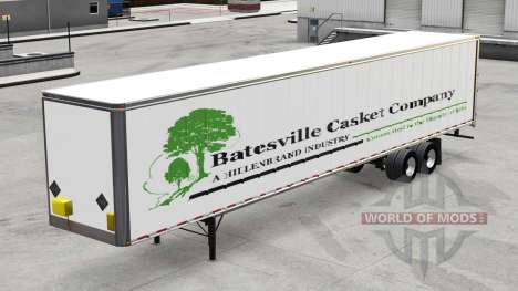 Der trailer Batesville Casket v1.2 für American Truck Simulator