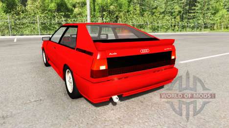 Audi Quattro (Typ 85) 1988 für BeamNG Drive