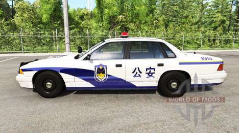 Gavril Grand Marshall Chinese Police für BeamNG Drive