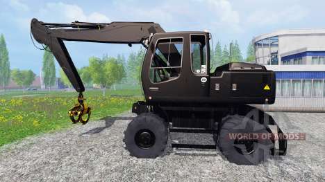 Liebherr A900C black edition pour Farming Simulator 2015