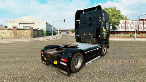 Peau de dragon pour camion Scania pour Euro Truck Simulator 2