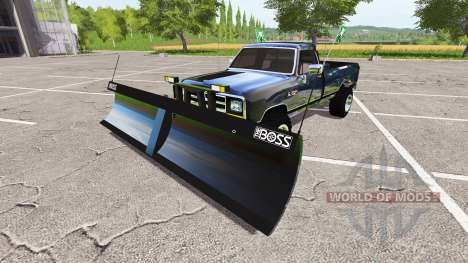 Dodge Power Ram plow pour Farming Simulator 2017