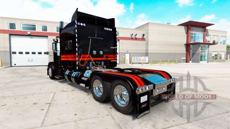 Fiery peau pour le camion Peterbilt 389 pour American Truck Simulator