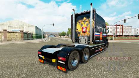 Russland-skin für den Scania T truck für Euro Truck Simulator 2