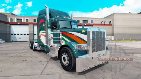 Hoffman v2 de la peau pour le camion Peterbilt 3 pour American Truck Simulator
